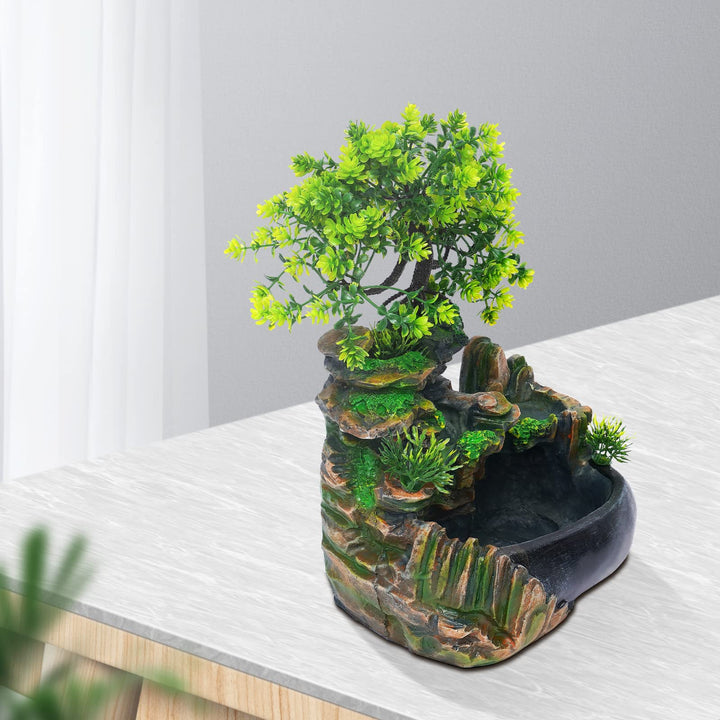 Ornament Wasserfall Wasserfall Büro Home Office Display Kreative Harz Hängende Geschenk Öffnen Dekor