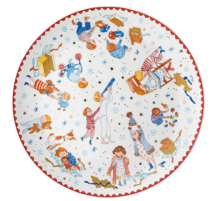 Sammelkollektion 22 Weihnachtsabend Plätzchenteller 28cm
