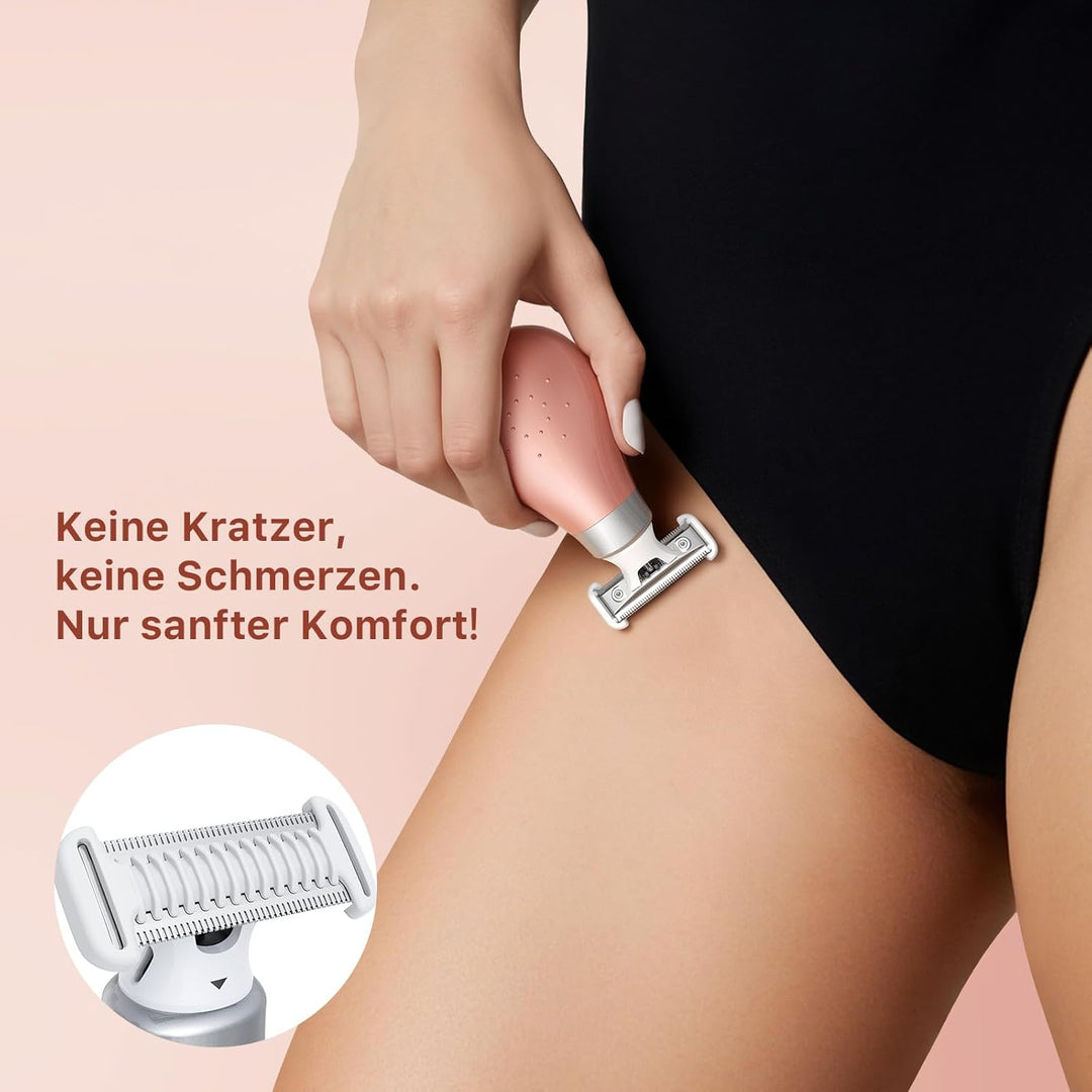 Damen Reise Elektrischer Trimmer Intim Schamhaarentfernung Elektrischer Body Groomer Kleiner Tragbar