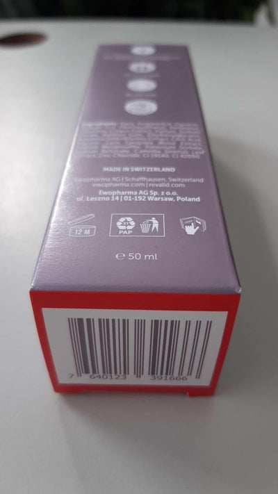 REVALID, Swiss Hair Care, Serum zum Nachwachsen gegen Haarausfall, regenerative Wirkung, 50 ml