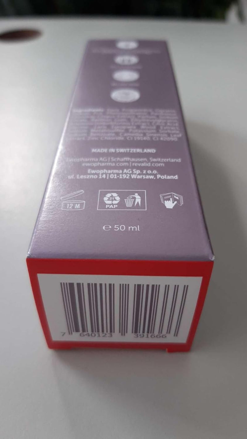 REVALID, Swiss Hair Care, Serum zum Nachwachsen gegen Haarausfall, regenerative Wirkung, 50 ml