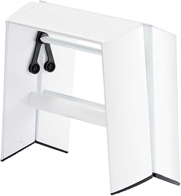 Hasegawa Ladders Ml1.0-1WH Trittleiter, Weiss, Weiß