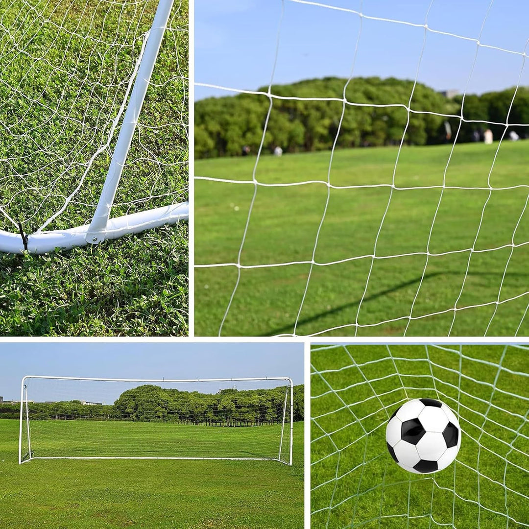 Soccer Training Net - Heavy-Duty Sports Barrier, Outdoor Football Practice Equipment for Yard, Park,