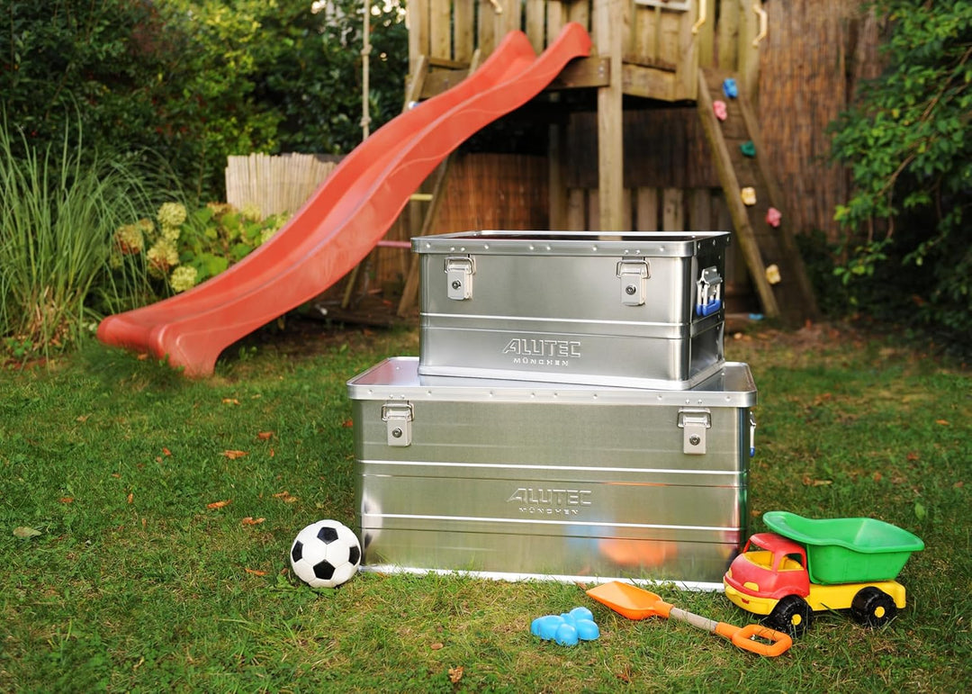 ALUTEC Aluminiumbox Classic 186 (Inhalt 186 ltr., Innenmasse (LxBxH) 760 X 530 X 462 mm/Aussenmasse