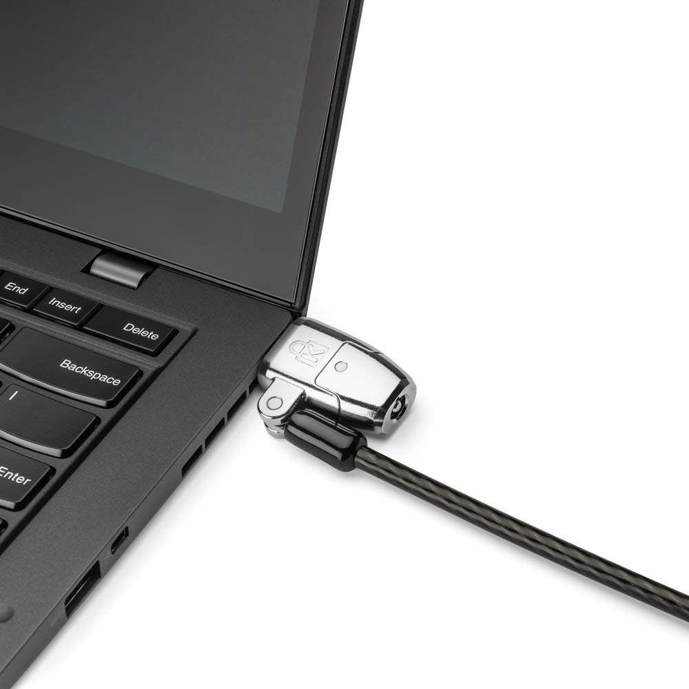 Kensington ClickSafe Universelles 2.0 3-in-1 Laptopschloss, Ideal für alle Laptops mit T-Bar, Nano o