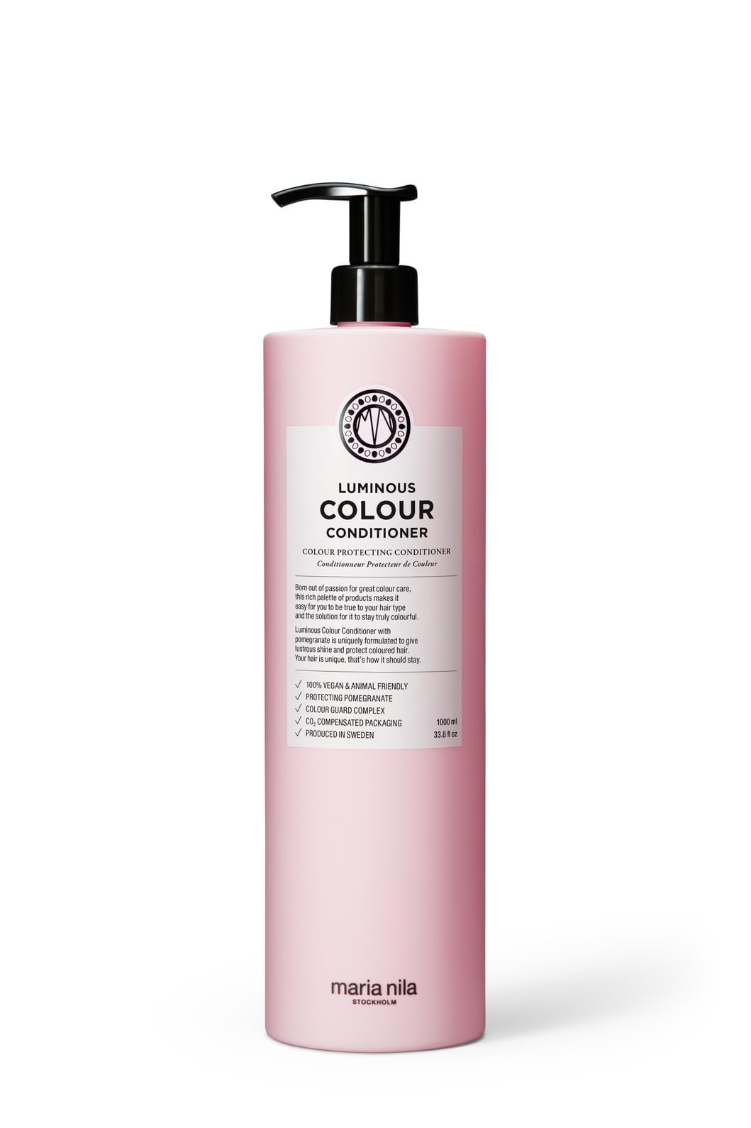 Maria Nila - Luminous Colour Conditioner 1l | pflegender Conditioner für coloriertes Haar 1 l, 1 l