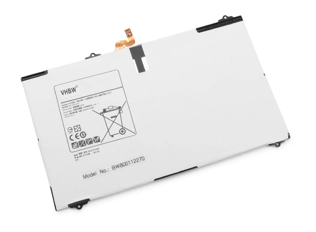 vhbw Akku kompatibel mit Samsung Galaxy Tab SM-T810, SM-T815, SM-T815C, SM-T815N, SM-T815N0 Tablet P