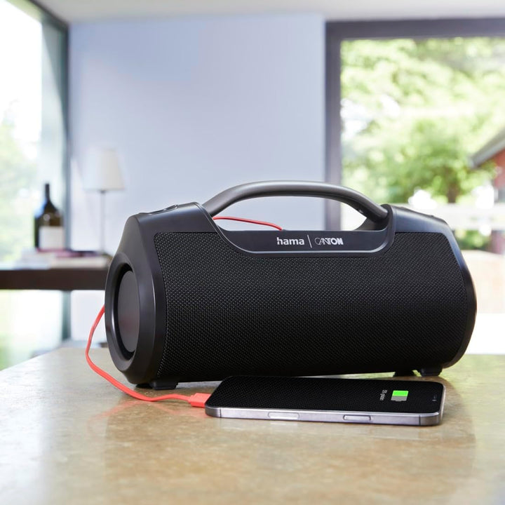 Hama Bluetooth Lautsprecher Outdoor 60W (wasserfest IPX6, 12 Stunden Akkulaufzeit, Pro Sound, Powerp