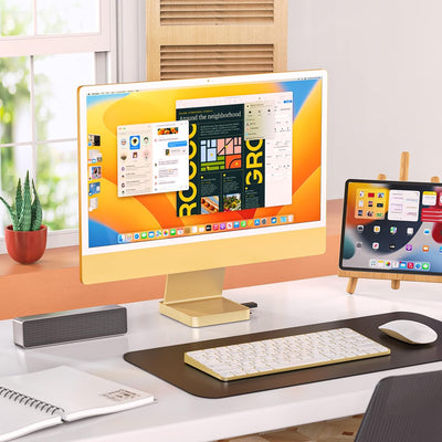 Minisopuru USB C Hub für iMac 24 Zoll 2021/2023, iMac Zubehör unterstützt M.2 NVMe SSD, iMac USB Hub