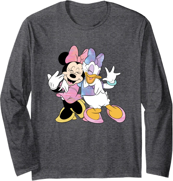 Disney Minnie Mouse and Daisy Duck Best Friends Langarmshirt