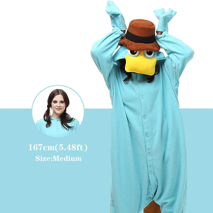 LBJR Unisex Tieroutfit Tierkostüme Schlafanzug Erwachsene Kigurumi Tier Sleepsuit Cosplay Kostüme Py