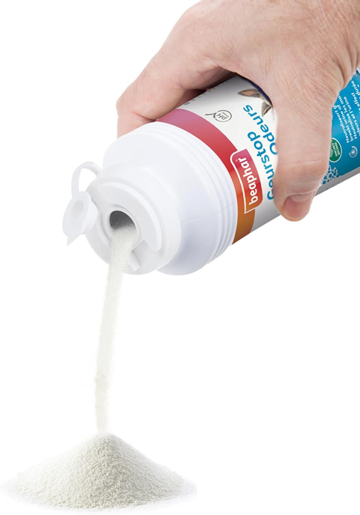 Beaphar Geruchsstopp-Granulat/Geruchsneutralisierer für Streu, für Nagetiere, 600 g