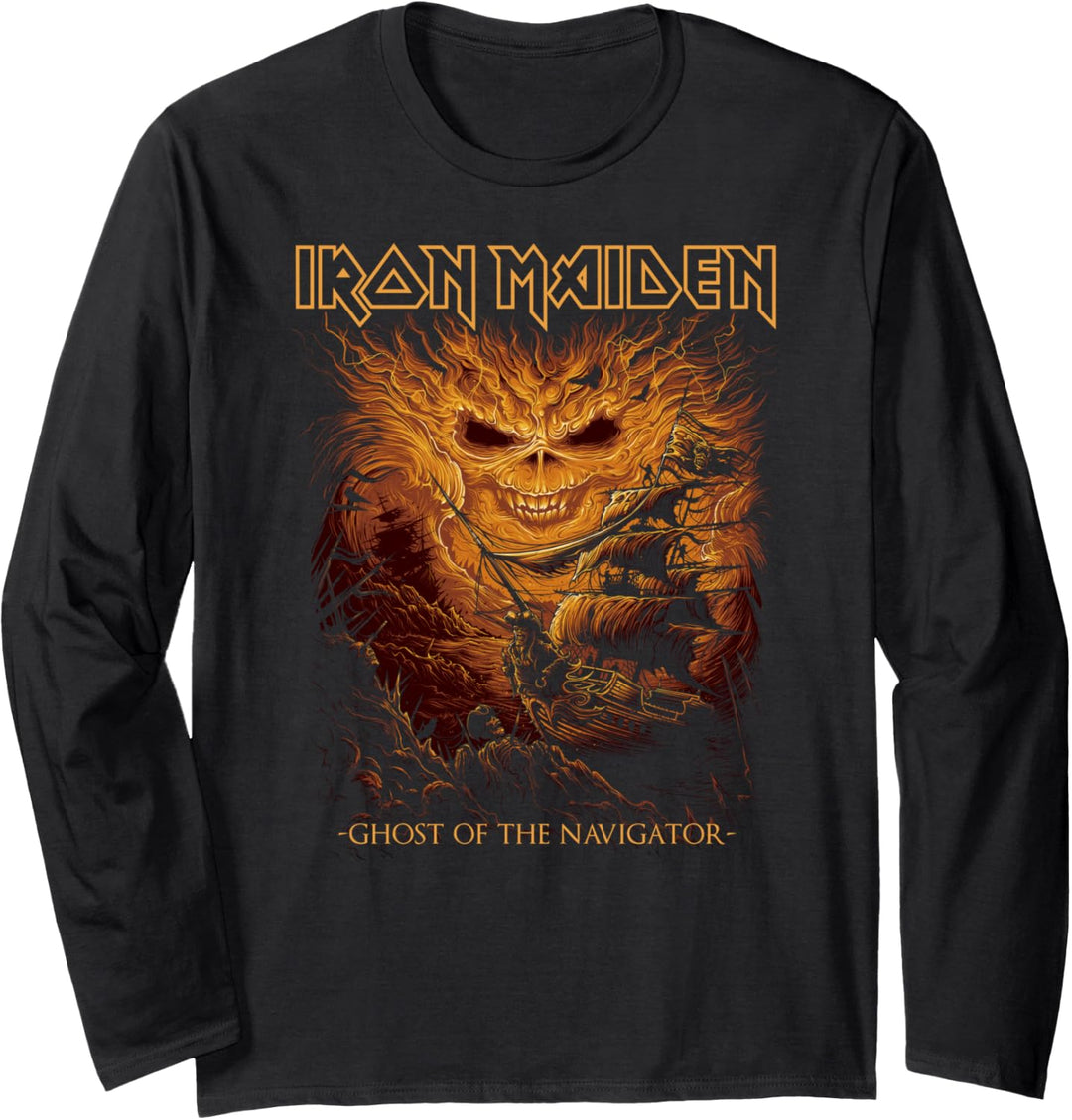 Iron Maiden - Ghost of the Navigator Langarmshirt