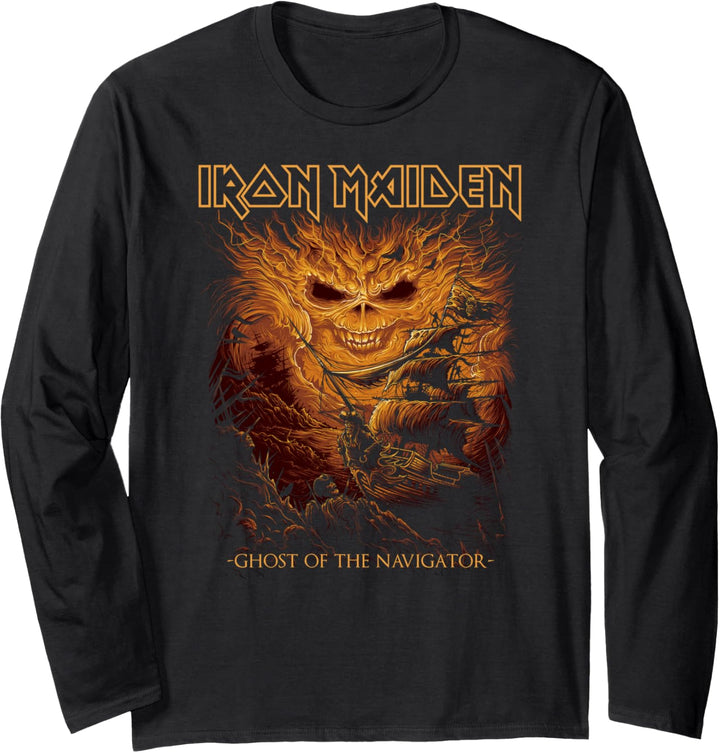 Iron Maiden - Ghost of the Navigator Langarmshirt
