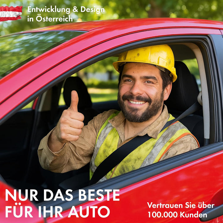 Walser Premium Sitzauflage Auto Neopren, 100% wasserdichter Sitzschoner Auto, 100% schmutzabweisende