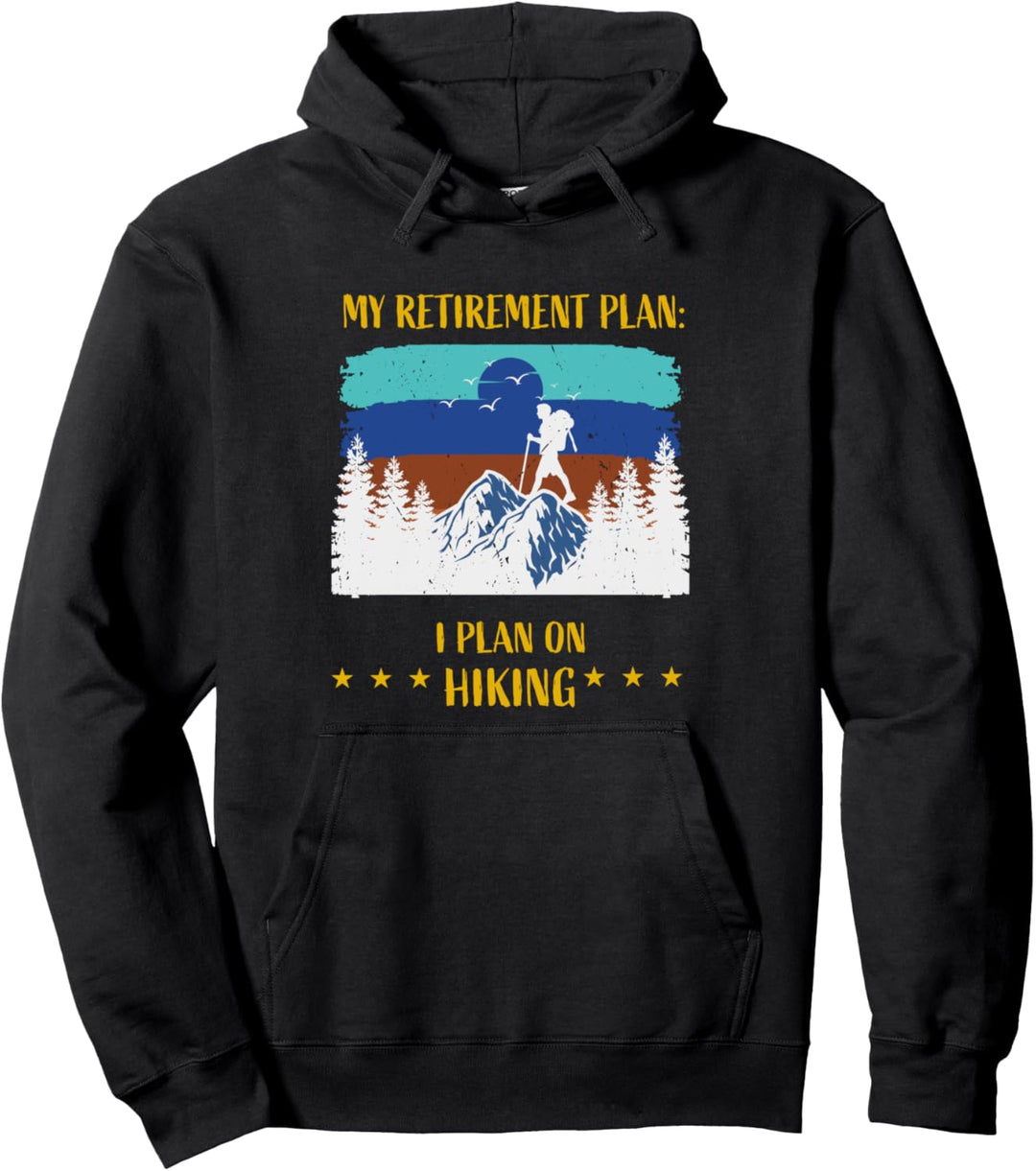 Lustiges Wanderoutfit für Wanderausflüge, Geschenk für Weihnachten Pullover Hoodie