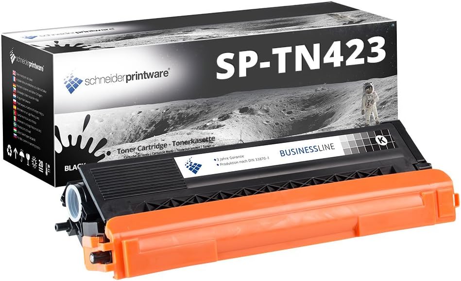 4 Schneider Printware Toner | 40% höhere Druckleistung | kompatibel zu Brother TN-423 TN-421 für Bro