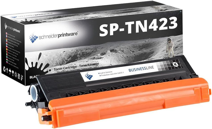 4 Schneider Printware Toner | 40% höhere Druckleistung | kompatibel zu Brother TN-423 TN-421 für Bro
