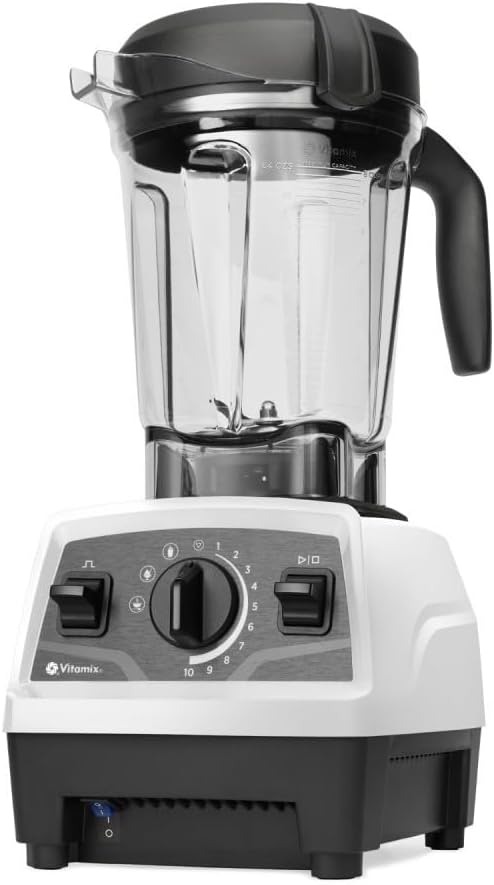 Vitamix E520, Standmixer, Krug mit 2 l, Weiss 23 cm x 20 cm x 45 cm Weiss, 23 cm x 20 cm x 45 cm Wei