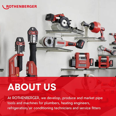 ROTHENBERGER 70027 TUBE CUTTER 35 DURAMAG Magnesium Rohrabschneider, 6mm-35mm Arbeitsbereich Durchme