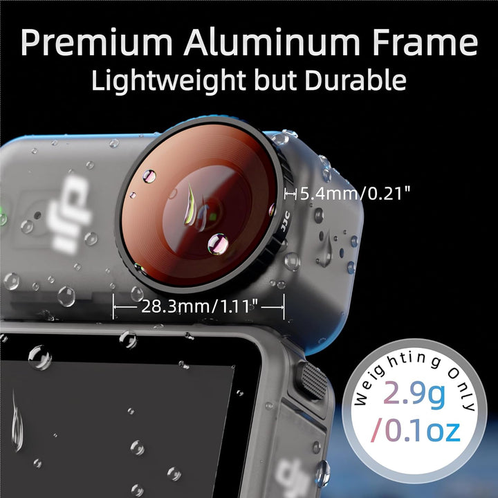Schwarzer Weichzeichner 1/2 Filter für DJI Osmo Nano mit Tasche Black Mist 1/2 Filter, Black Mist 1/