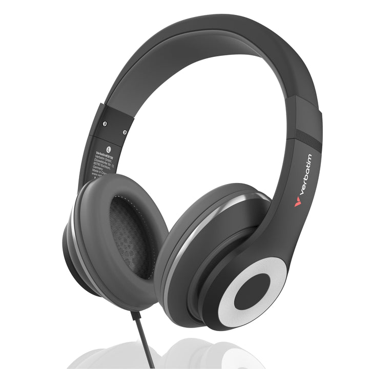 Verbatim TruSound USB-C Over-Ear Headset Mikrofon 40mm Treiber Schwarz