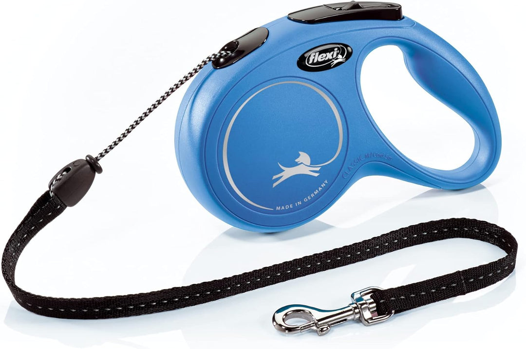 FLEXI Klassische einziehbare Hundeleine (Klebeband), ergonomisch, langlebig und verhedderungsfrei, f