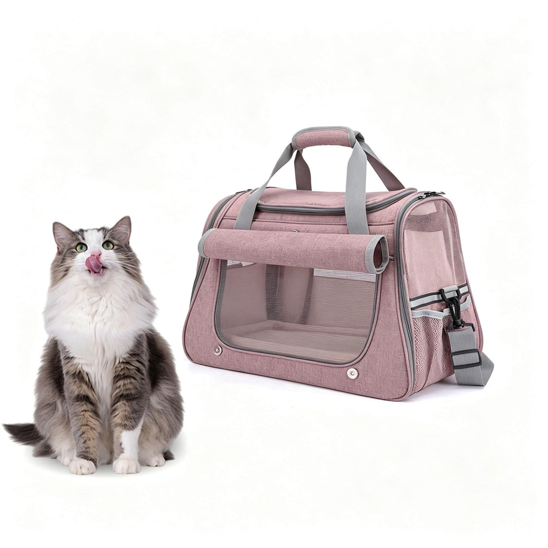 Katzentransportbox, Hundebox Faltbar für Katzen und kleine Hunde, Transportbox Katze für Reisen und