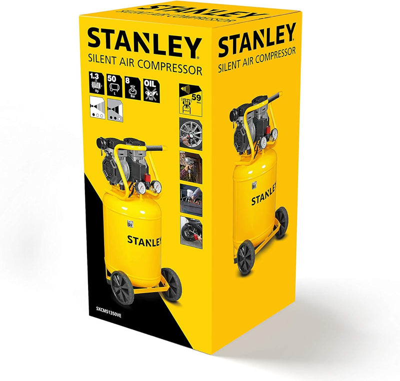 STANLEY - Vertikaler Kompressor Siltek 1,3 PS.