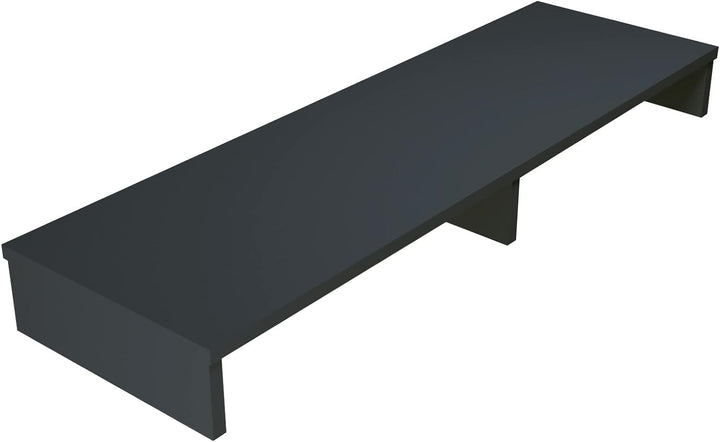 Henor Monitorständer TV-Bildschirmerhöhung in FSC® Holz 100 x 26.5 x 12 cm. Unterstützt 90 kg Graphi
