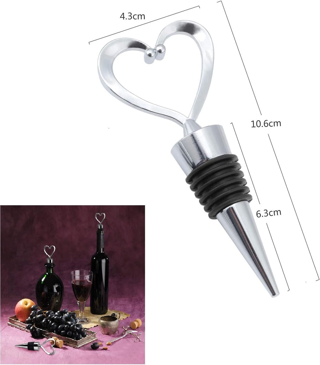 Coolty 10 Stück Flaschenverschlüsses Wein Weinverschluss Weinkorken für Wein Champagner Prosecco Bie