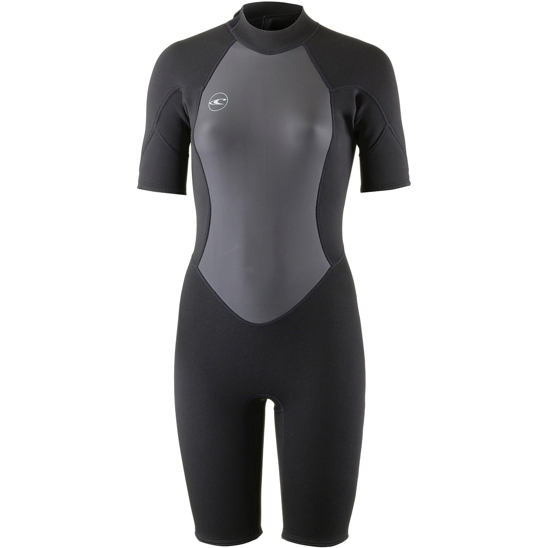 ONEILL WETSUITS Damen Women's Reactor Ii 2mm Back Zip Spring Wetsuit 12 Schwarz, 12 Schwarz