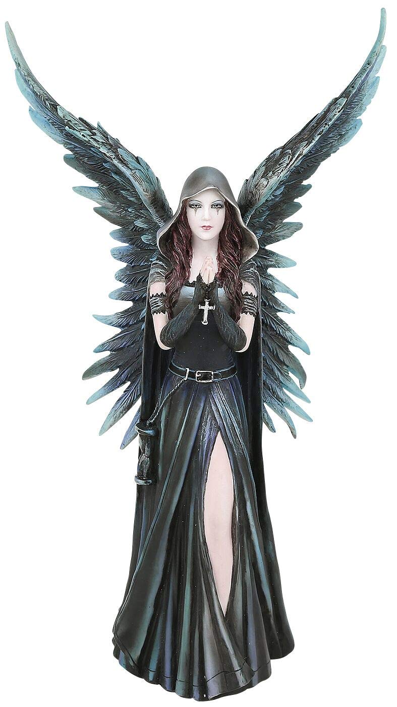 Nemesis Now Harbinger Anne Stokes 27 cm, Kunstharz, Schwarz