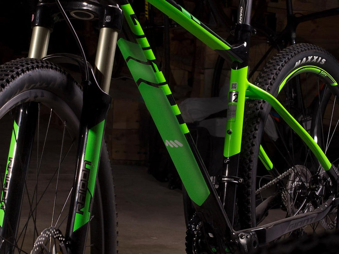 All Mountain Style AMS High Impact Frame Guard Extra Solids – Protects Your Bike from Scratches and