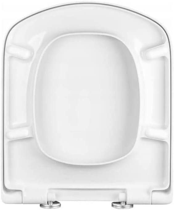 Ramm WC-Sitze, Duroplast, Stahlbefestigungen, Absenkautomatik Antibakteriell, Für Roca Dama Senso, W