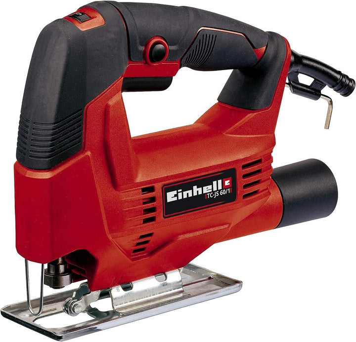 Einhell Stichsäge TC-JS 60/1 (400 W, max. 60 mm, Drehzahlelelektronik, werkzeugloser Sägeblattwechse