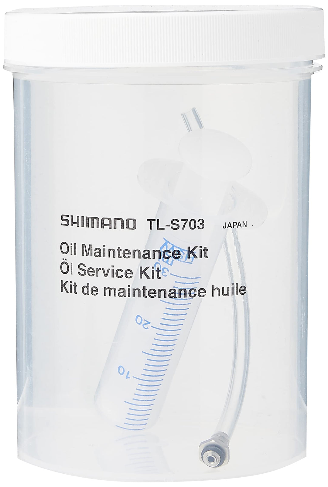 Shimano Unisex – Erwachsene Öleinfüll-Kit-03561354 Öleinfüll-Kit, Schwarz/Silber, Einheitsgrösse