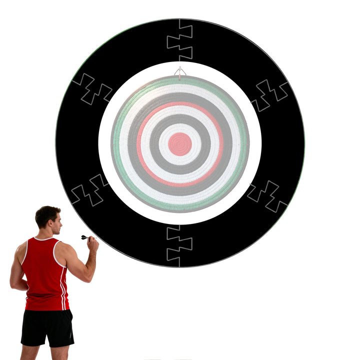 Dartscheibe Schutzring Innerer Kreis 45cm Aussenring 71cm, Leichtes Eva Dartscheiben Surround, Surro