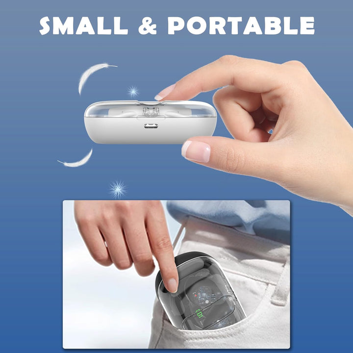 Open Ear Kopfhörer Bluetooth kabellos Sport mit Ohrbügel Luftleitung Knochenschall Kopfhörer drahtlo