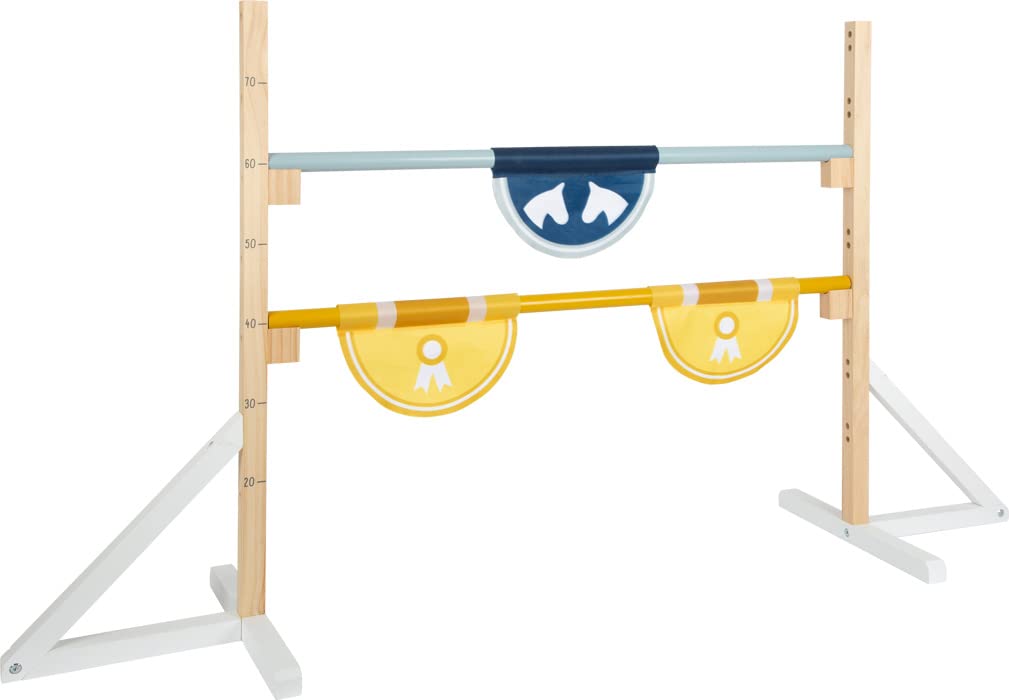 small foot Hindernis-Set für Kinder aus Holz, Outdoor-Bewegungsspielzeug fürs Pferde-Spiel und Hobby