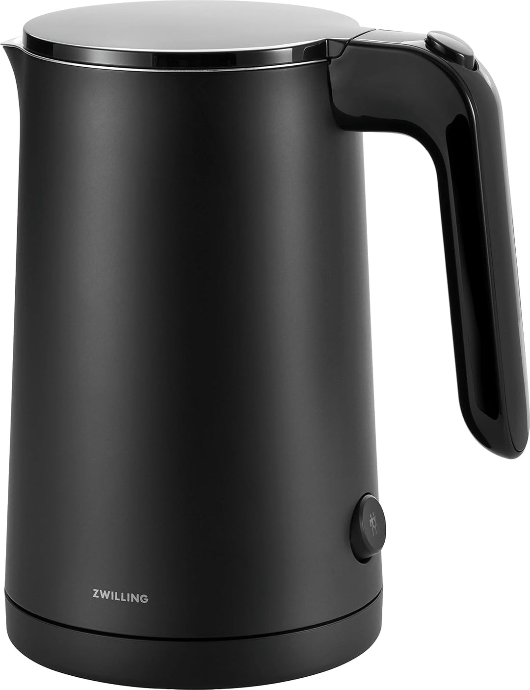 ZWILLING ENFINIGY Wasserkocher mit Edelstahl-Kalkfilter & Überhitzungsschutz, kabellos, 1850 Watt, 1