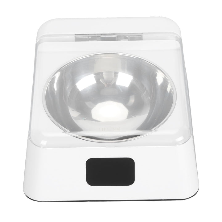 ciciglow Katzenfutterautomat mit Automatisch Öffnendem Deckel, Infrarotsensor, 2000 MAh, Abnehmbarer