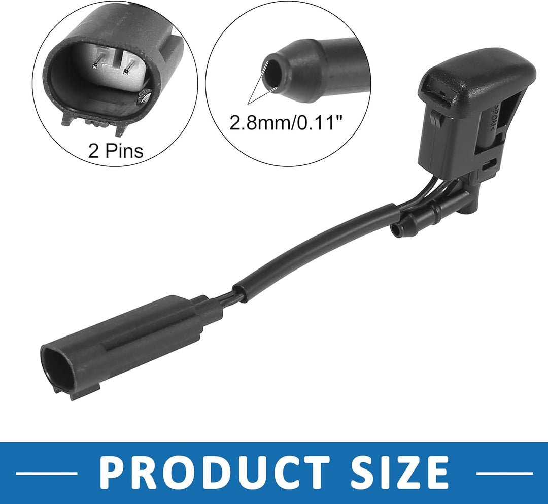 A ABSOPRO Auto Scheiben Wasch Düsen 61667110851 für BMW X3 2006-2010