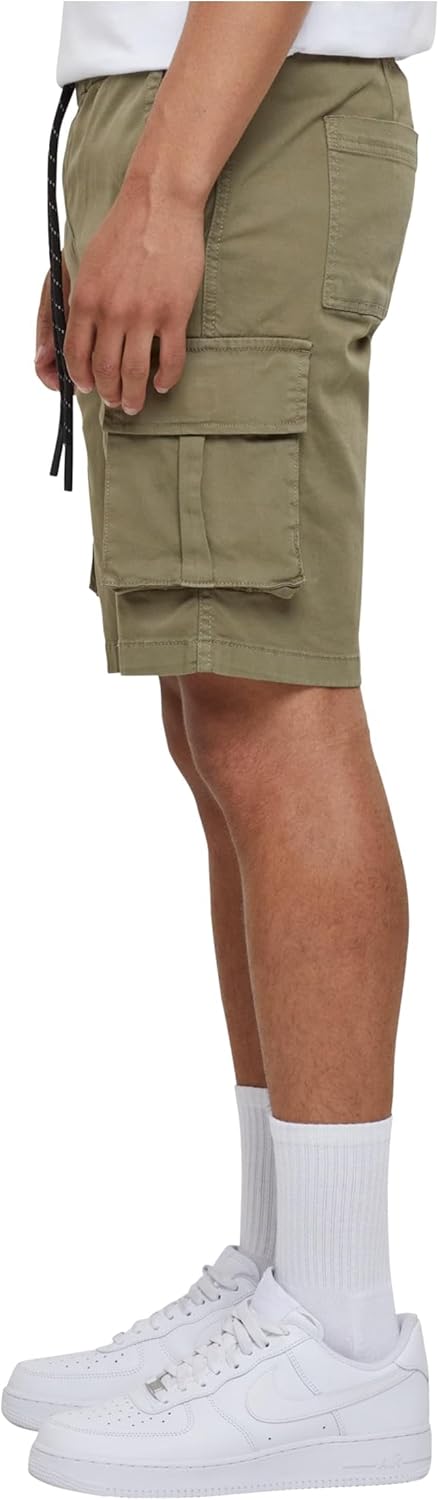 Urban Classics Herren Drawstring Cargo Shorts, Kurze Männer Cargohose, erhältlich in vielen verschie