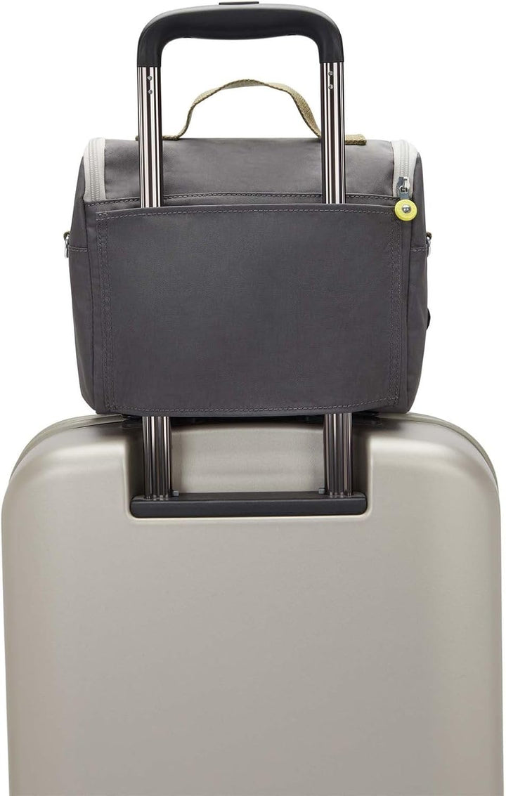 Kipling New KICHIROU Large Lunchbox, Pouches, Cases, Back to Grey (Grey), Back To Grey