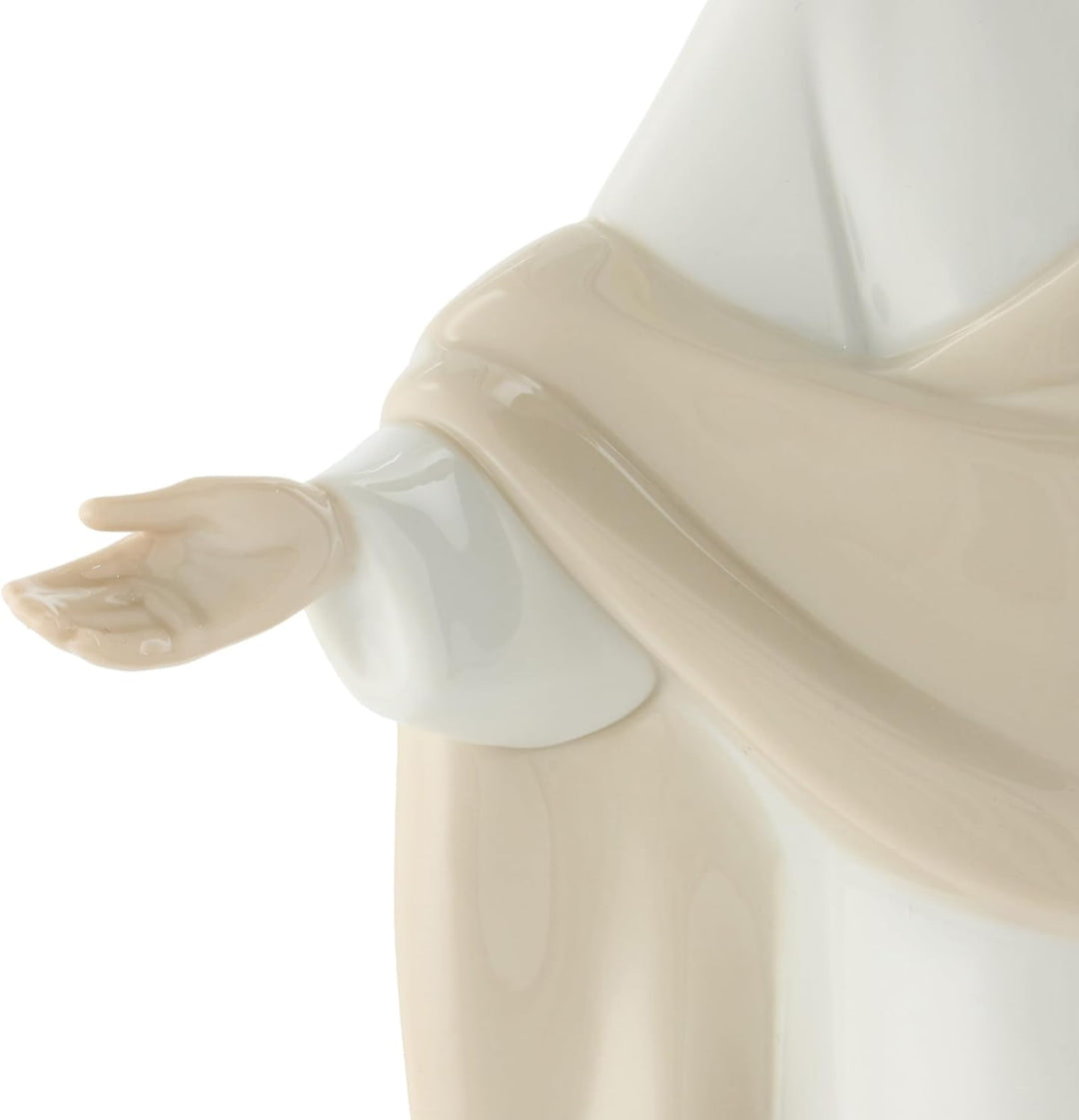 NAO Porzellanfigur Jesus Christus 30x18 cm Weiss, 30x18 cm Weiss