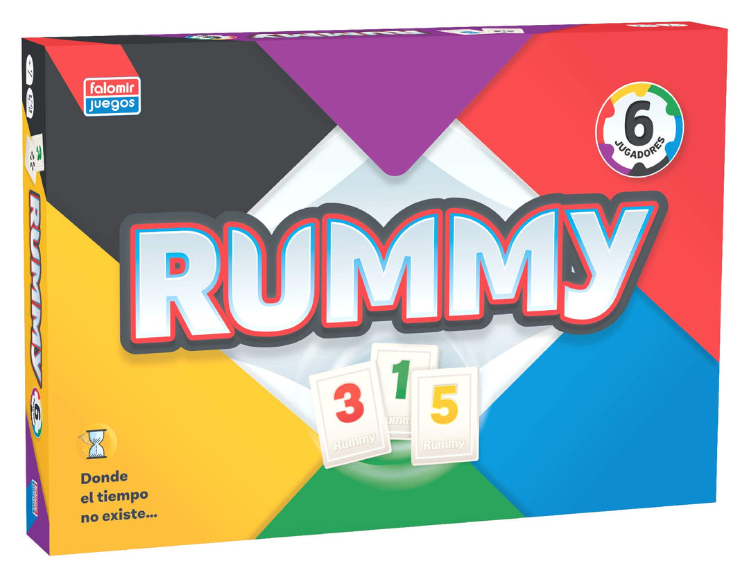 Falomir Set Rummy 6 Multicolor (29775, Rummy 6