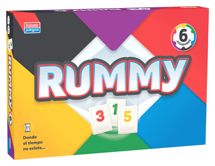 Falomir Set Rummy 6 Multicolor (29775, Rummy 6
