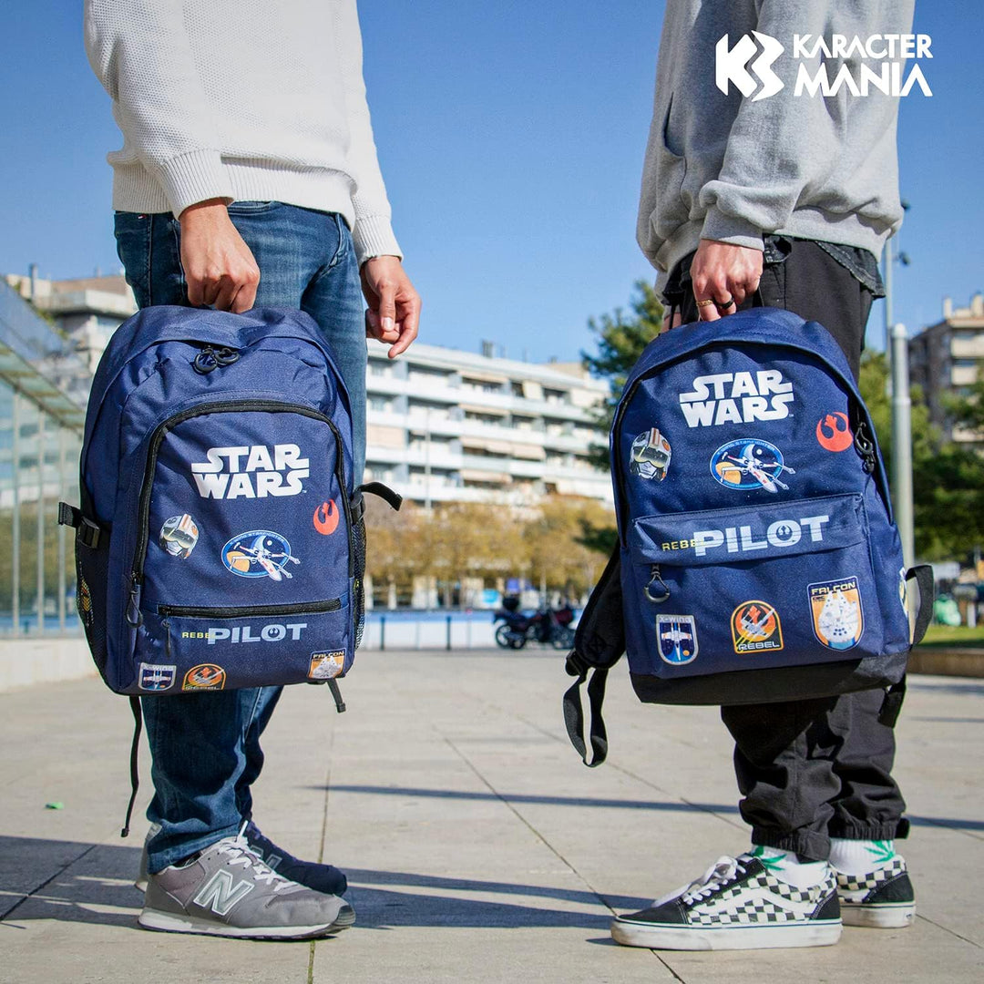 Star Wars Pilot-Fan HS Rucksack, Dunkelblau, 30 x 43 cm, Kapazität 22 L