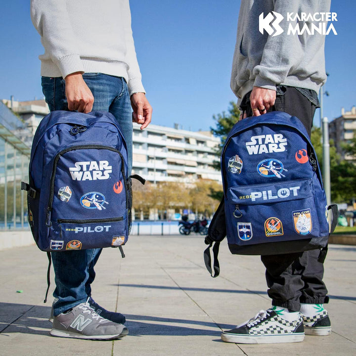 Star Wars Pilot-Fan HS Rucksack, Dunkelblau, 30 x 43 cm, Kapazität 22 L